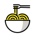 spaghetti transparent PNG icon