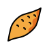 roasted sweet potato transparent PNG icon
