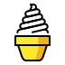 soft ice cream transparent PNG icon