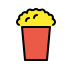 popcorn transparent PNG icon