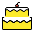 birthday cake transparent PNG icon