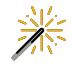 sparkler transparent PNG icon