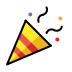 party popper transparent PNG icon