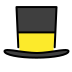 top hat transparent PNG icon