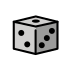 game die transparent PNG icon