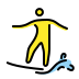 person surfing transparent PNG icon