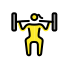 woman lifting weights transparent PNG