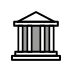 classical building transparent PNG icon