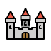 castle transparent PNG icon