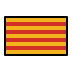 catalonia flag transparent PNG icon