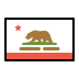 california flag transparent PNG icon