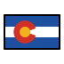colorado flag transparent PNG icon