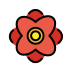 rosette transparent PNG icon