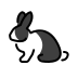 rabbit transparent PNG icon
