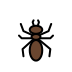 ant transparent PNG icon