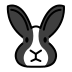 rabbit face transparent PNG icon
