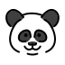 panda transparent PNG icon