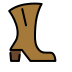 woman’s boot transparent PNG icon