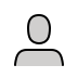 bust in silhouette transparent PNG icon