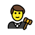 man judge transparent PNG