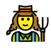 woman farmer transparent PNG
