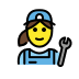 woman mechanic transparent PNG