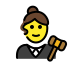 woman judge transparent PNG