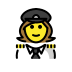 woman pilot transparent PNG icon