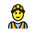 man construction worker transparent PNG icon