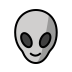 alien transparent PNG icon