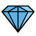 gem stone transparent PNG icon