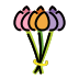 bouquet transparent PNG icon