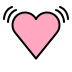 beating heart transparent PNG icon
