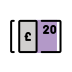 pound banknote transparent PNG