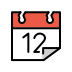 tear-off calendar transparent PNG icon