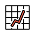 chart increasing transparent PNG