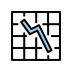 chart decreasing transparent PNG icon