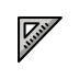 triangular ruler transparent PNG icon