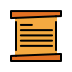 scroll transparent PNG icon