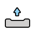 outbox tray transparent PNG icon