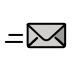 incoming envelope transparent PNG icon