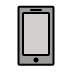 mobile phone transparent PNG