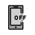 mobile phone off transparent PNG icon