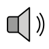 speaker medium volume transparent PNG icon