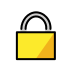 locked transparent PNG