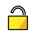 unlocked transparent PNG