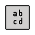 input latin lowercase transparent PNG icon