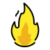 fire transparent PNG icon