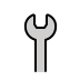 wrench transparent PNG icon