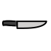 kitchen knife transparent PNG icon